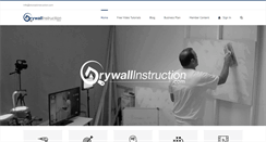 Desktop Screenshot of drywallinstruction.com